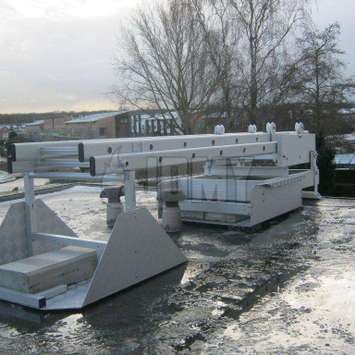 Escalera deslizable para techos planos | JOMY